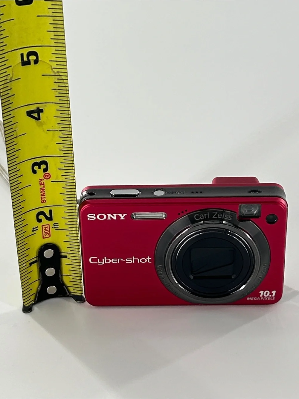 Sony Cyber-shot Carl Zeiss DSC-W170 Digital Camera 10.1 Red Super SteadyShot 1
